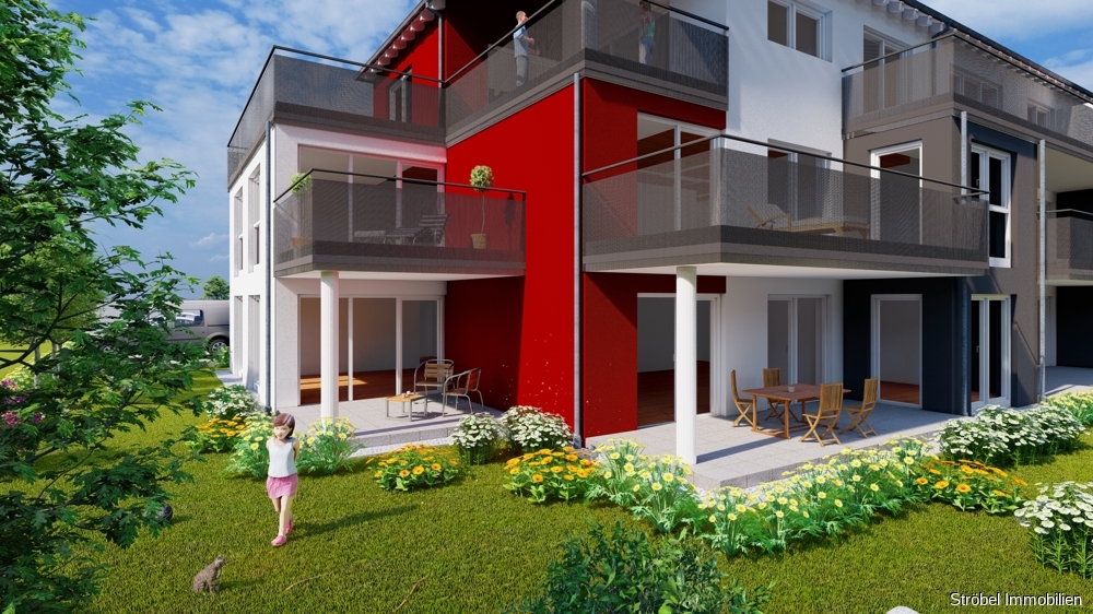 Bergenie 4 – moderne 2-Zimmerwohnung in Schnelldorf, 91625 Schnelldorf, Erdgeschosswohnung