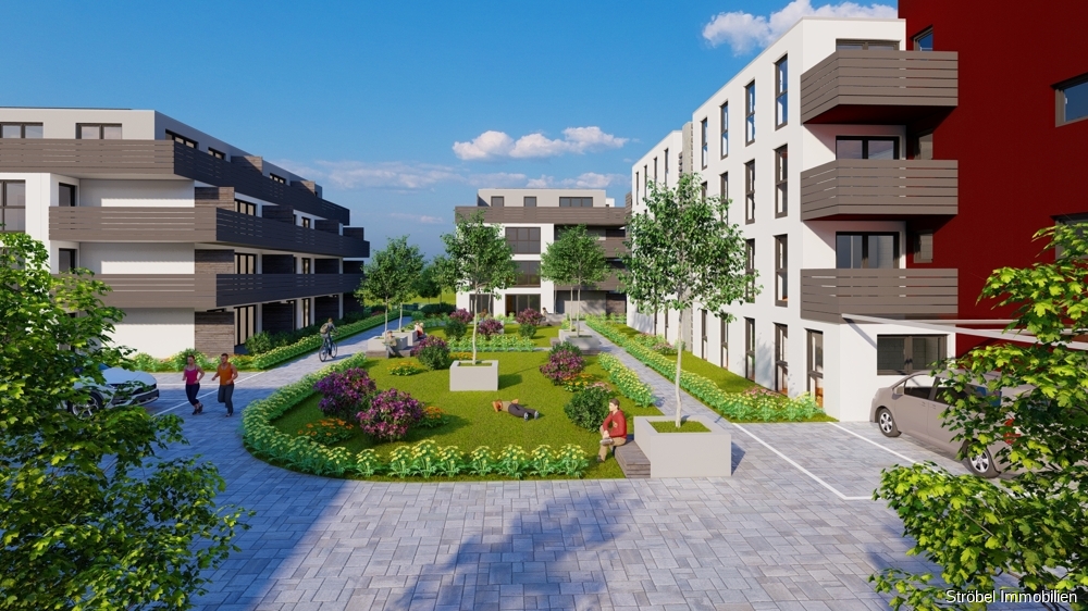 Zeitlose Werte in bester urbaner Lage – endlich ist es soweit – Bauprojekt Nelke startet!, 91541 Rothenburg ob der Tauber, Etagenwohnung