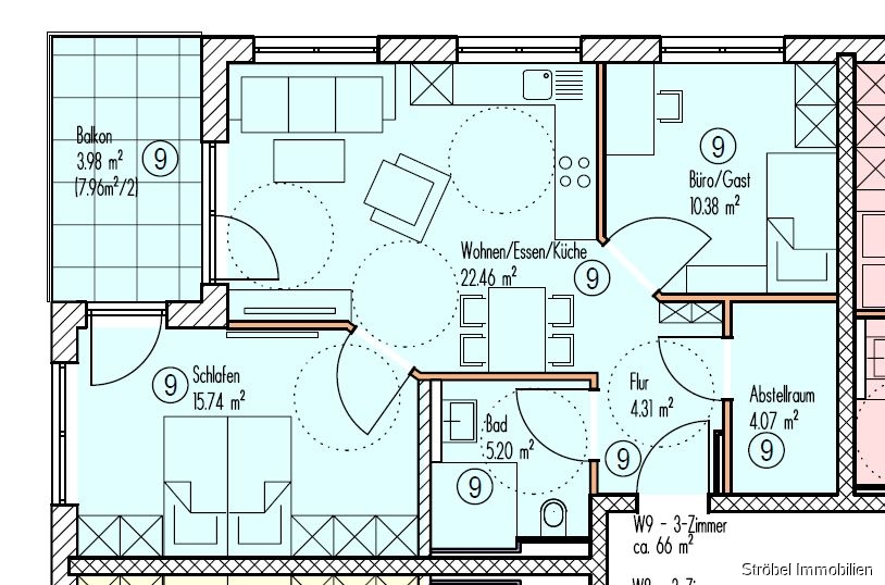 Wohnung 9