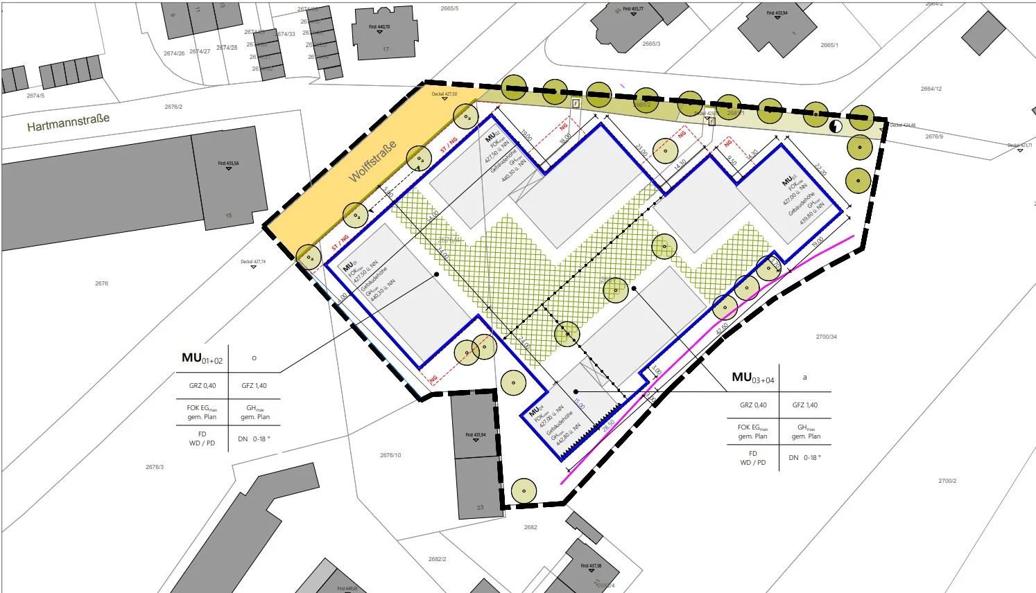 Bebauungsplan Nelke Rothenburg